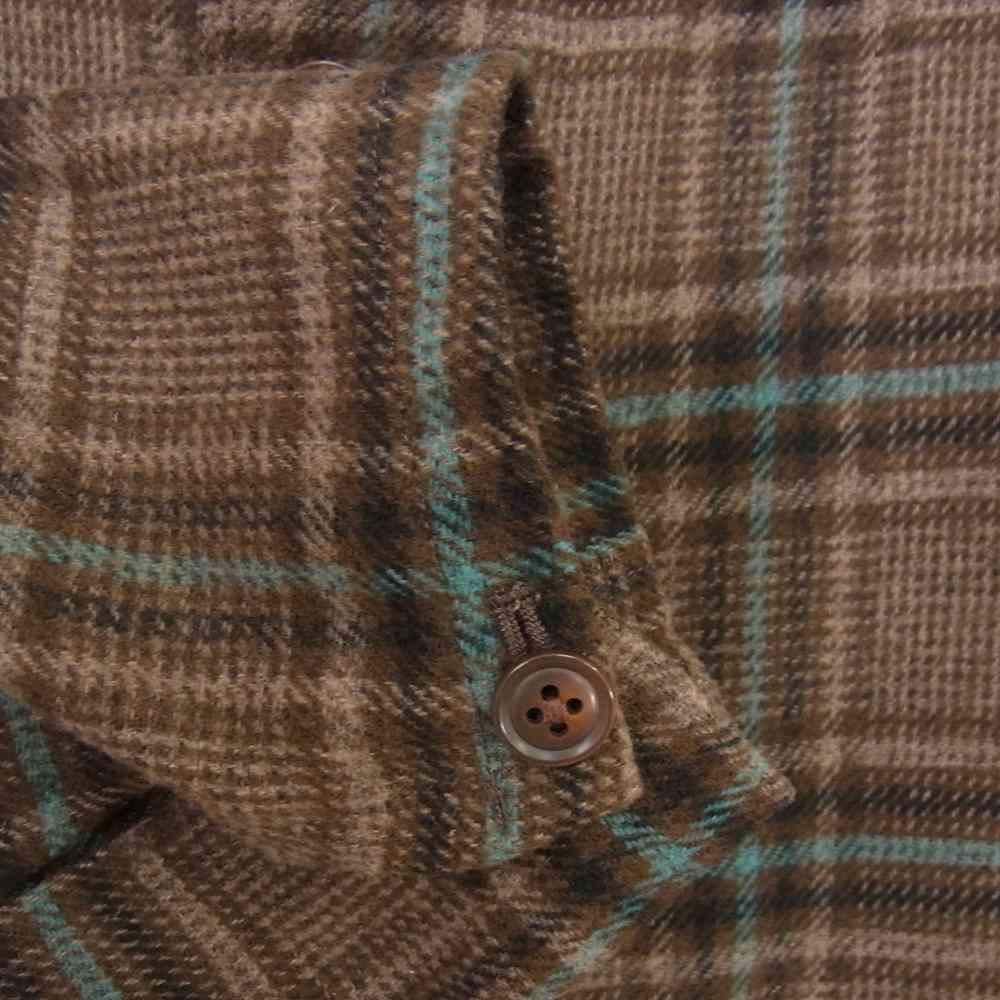 Needles ニードルス 20AW HM166 D.N. Coverall Plaid Tweed チェック カバーオール プレイド ツイード ジャケット ブラウン系 L【中古】