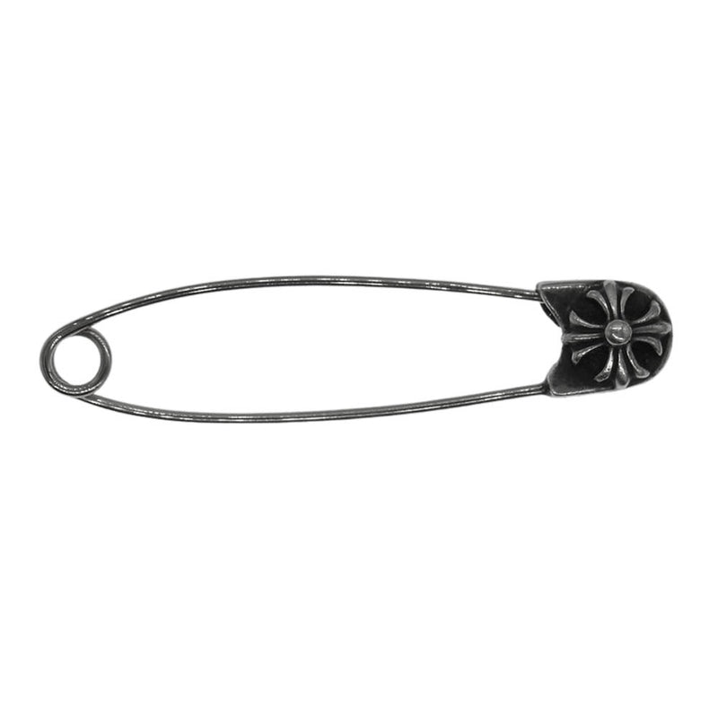 CHROME HEARTS クロムハーツ（原本無） SAFETY PIN LG CH PLS セーフティー ピン ラージ CHプラス 安全ピン  シルバー系【中古】