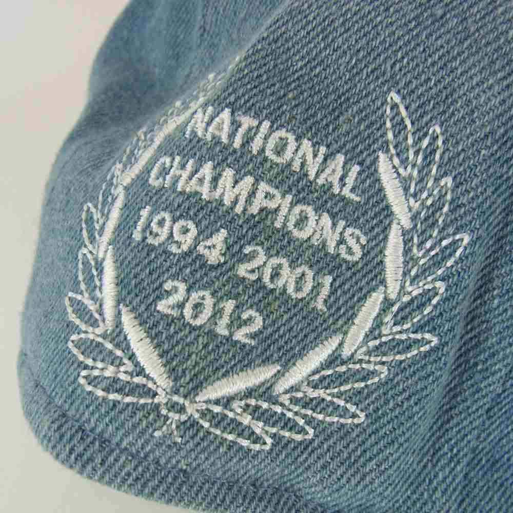 Supreme シュプリーム 12SS New Era Box Logo Cap ニューエラ デニム ボックスロゴ ベースボール キャップ ライトブルー系 59.6cm【中古】