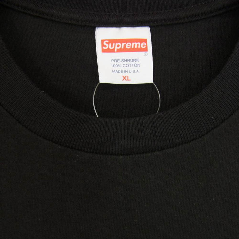 supreme Tシャツ ブラック XL