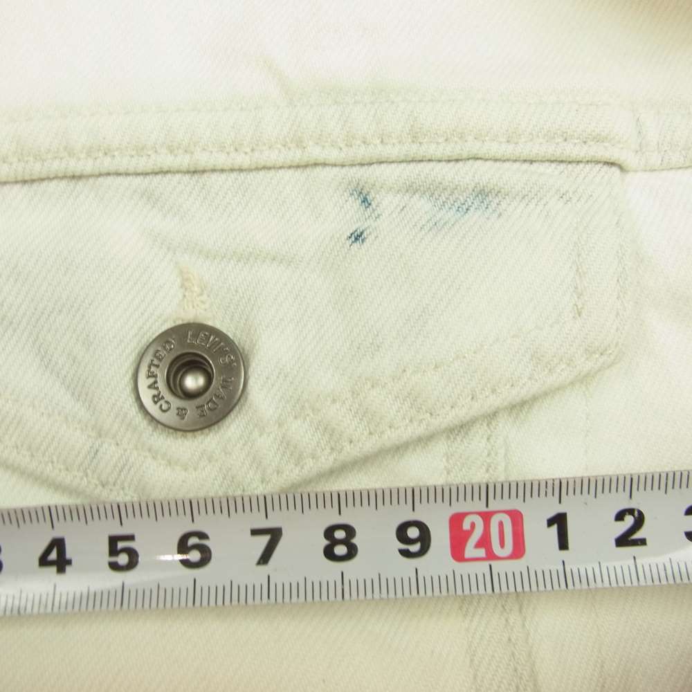 Levi's リーバイス 67484009 made&crafted メイドアンドクラフテッド OVERSIZED TYPE III トラッカー ジャケット ホワイト系 S【中古】