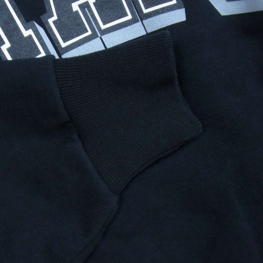 WTAPS ダブルタップス 20SS 201ATDT-CSM17 DAWN.DESIGN CREW NECK SWEATSHIRT ロゴ プリント クルーネック スウェット ブラック系 X 03【中古】