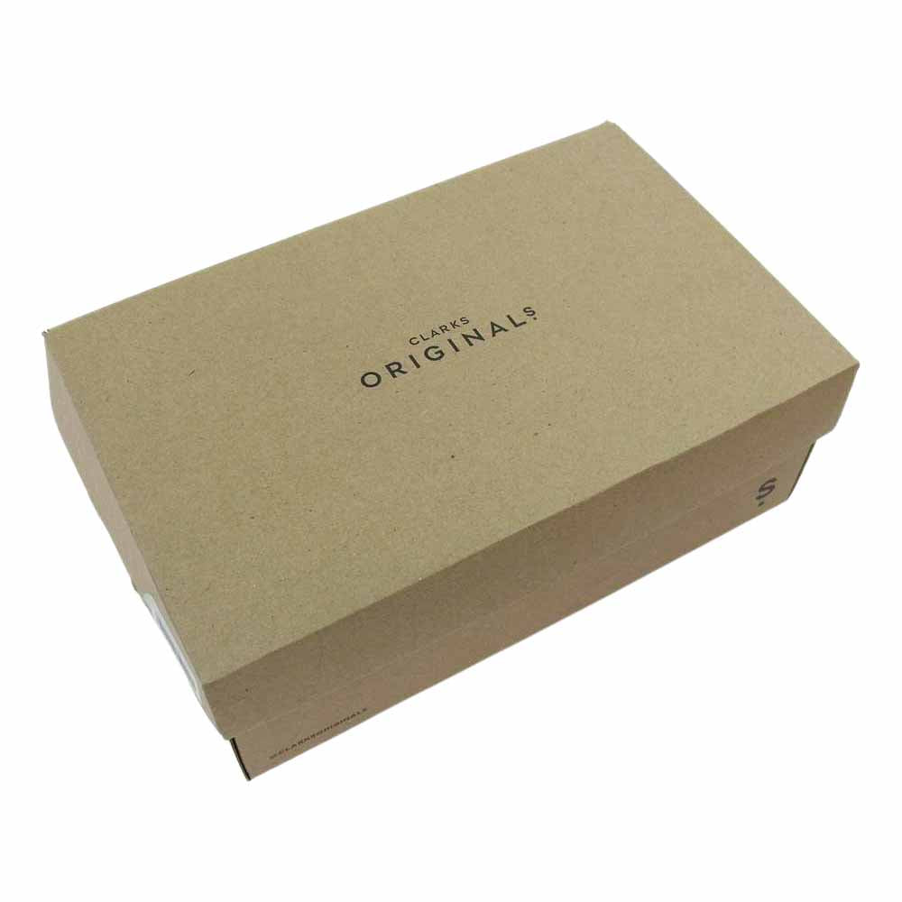 Clarks クラークス ORIGINAL WALLABEE 33279 ワラビー LO モカシン シューズ ブラック系 25.5【新古品】【未使用】【中古】