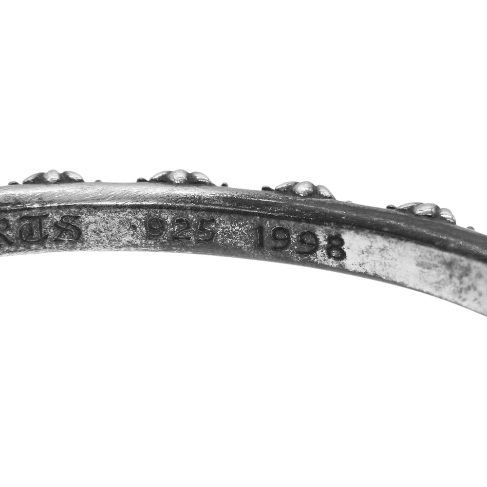 CHROME HEARTS クロムハーツ(原本無) BANGLE CROSS クロスバンド ブレスレット シルバー系【中古】