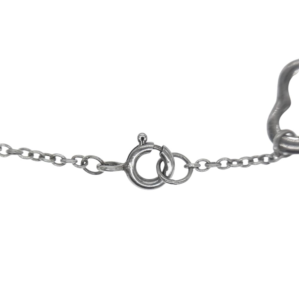 TIFFANY&Co. ティファニー オープンハート ブレスレット シルバー系【中古】