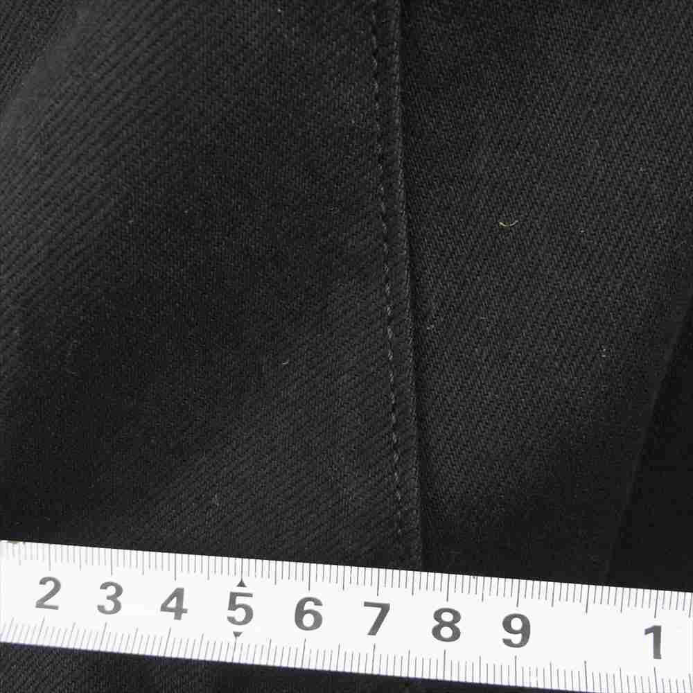 MAISON MARGIELA メゾンマルジェラ 18AW S32LA0166 MM6 エムエムシックス FLARED DENIM PANTS ワイド デニムパンツ ブラック系 36【中古】