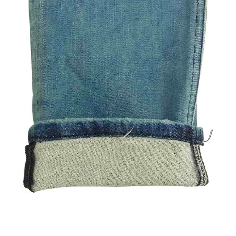 DIESEL ディーゼル KRooLEY-X-T JOGG JEANS ダメージ加工 ジョグジーンズ ブルー系 30【中古】
