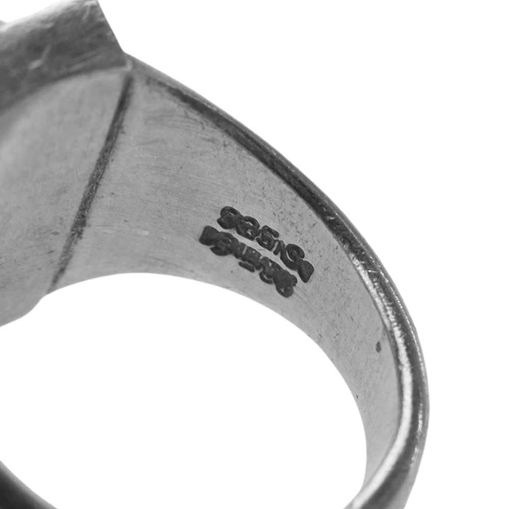 ジョージジェンセン #84B ラピスラズリ スクエア リング Silver925 8号【中古】