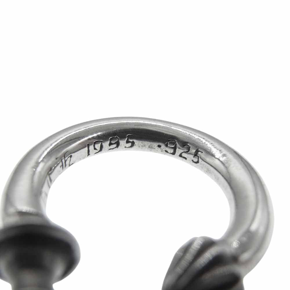 CHROME HEARTS クロムハーツ(原本無) HOOP PLAIN プレーン フープ ピアス シルバー系【中古】
