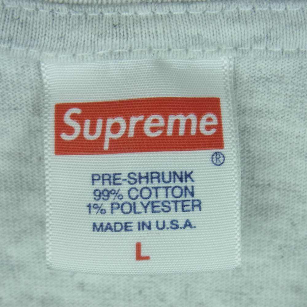 Supreme シュプリーム 20AW Futura Logo Tee フーチュラ ロゴ プリント 半袖 Tシャツ グレー系 L【中古】