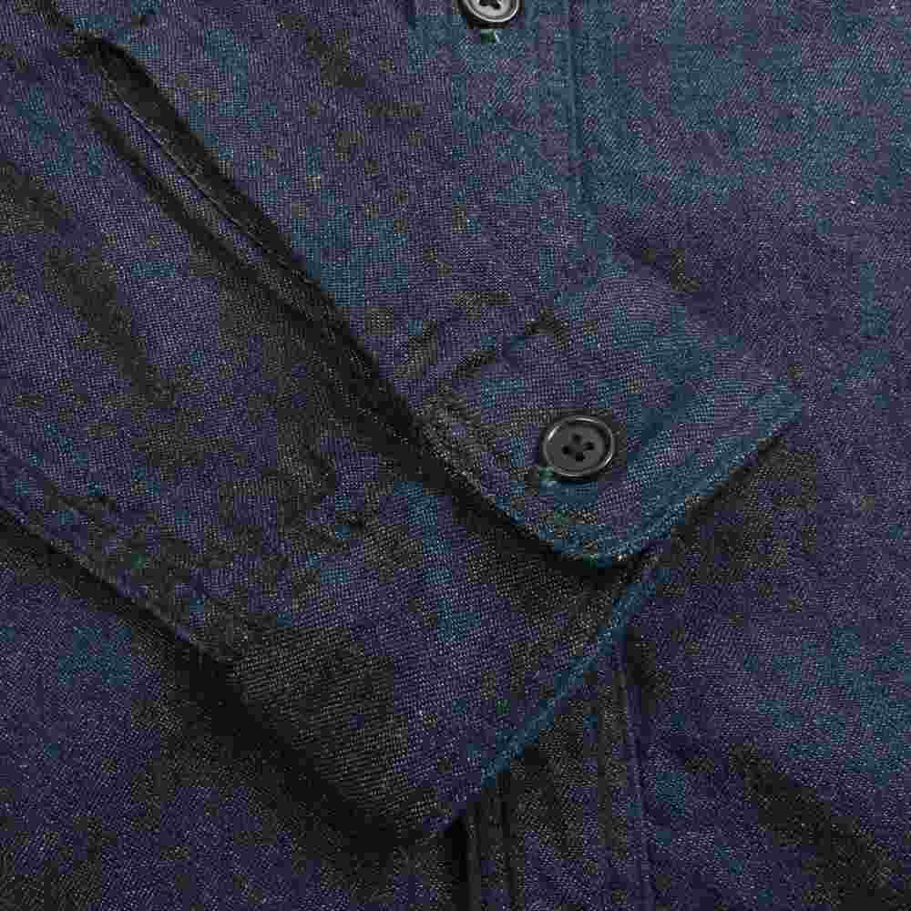 YAECA ヤエカ 151010 LIKE WEAR ベイカー デニム シャツ インディゴブルー系 36【中古】