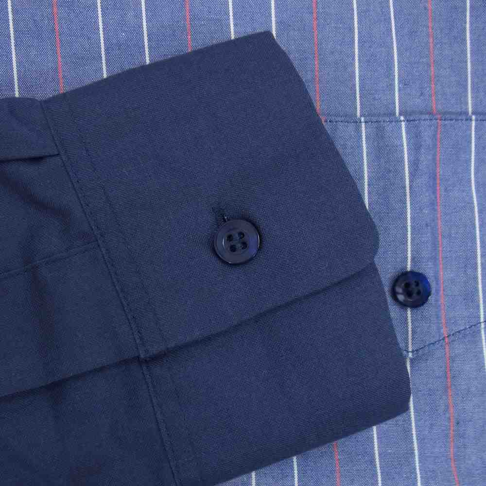 TENDERLOIN テンダーロイン T-WORK SHT U BD ワーク ボタンダウン シャツ ブルー系 S【中古】