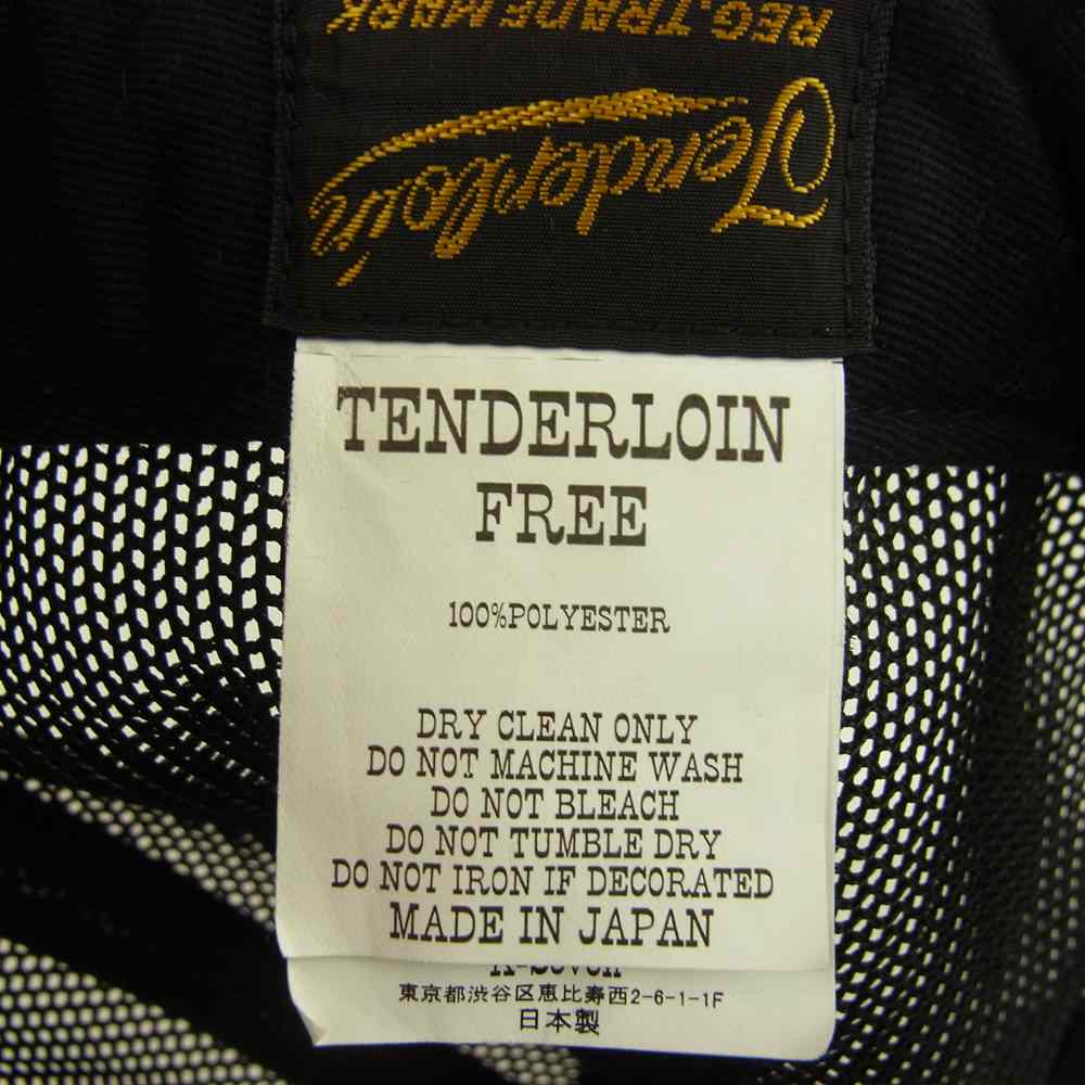 TENDERLOIN テンダーロイン T-TRUCKER CAP FULL MESH トラッカー フルメッシュ キャップ ブラック ブラック系【中古】
