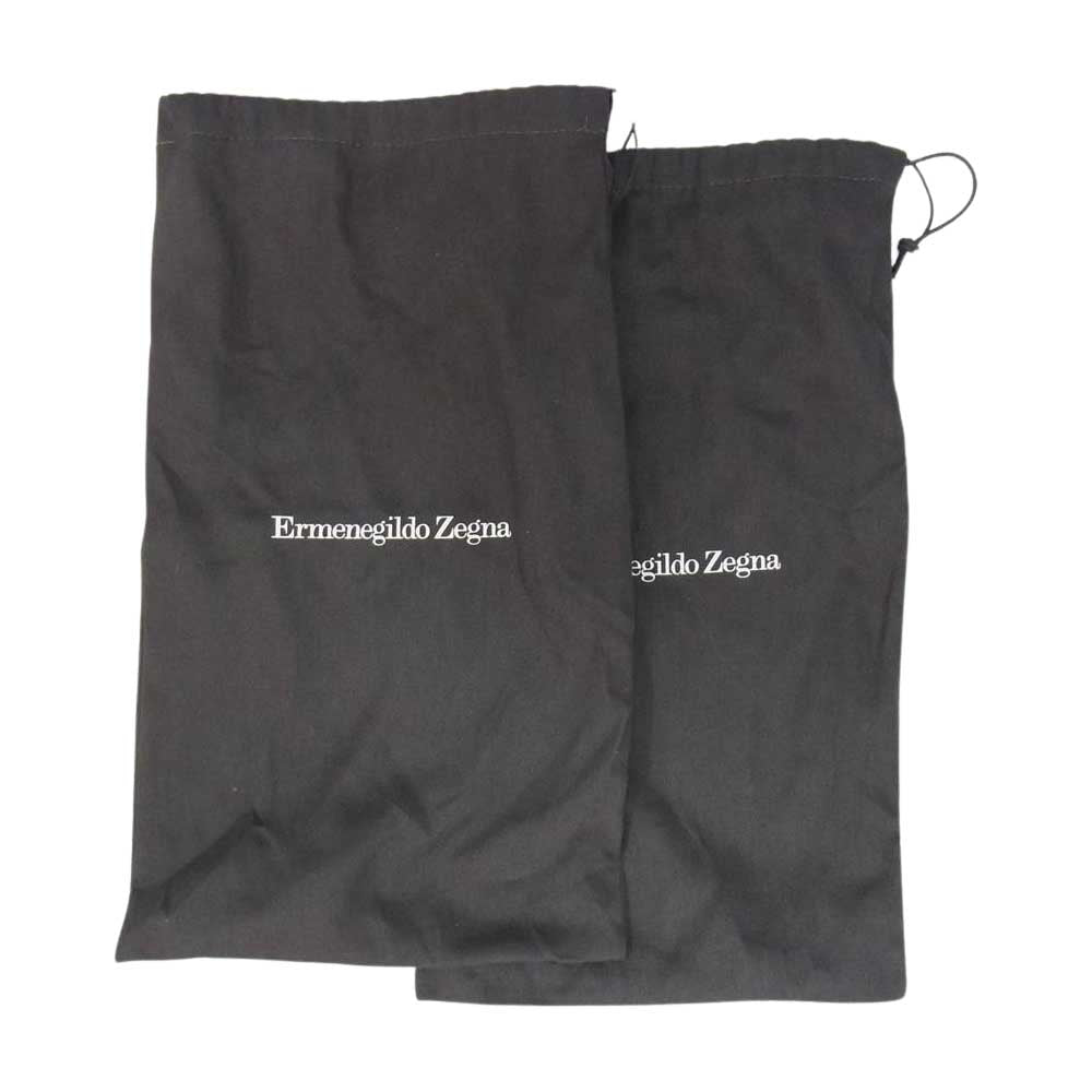 Ermenegildo Zegna エルメネジルドゼニア 22SS FASHION SHOW SLIPPER ブラック系 8 1/2【中古】