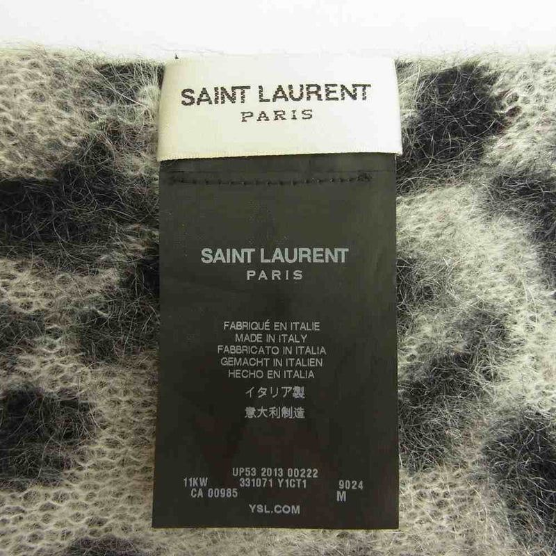 国内正規 Saint Laurent サンローラン ベイビーキャット  マフラー