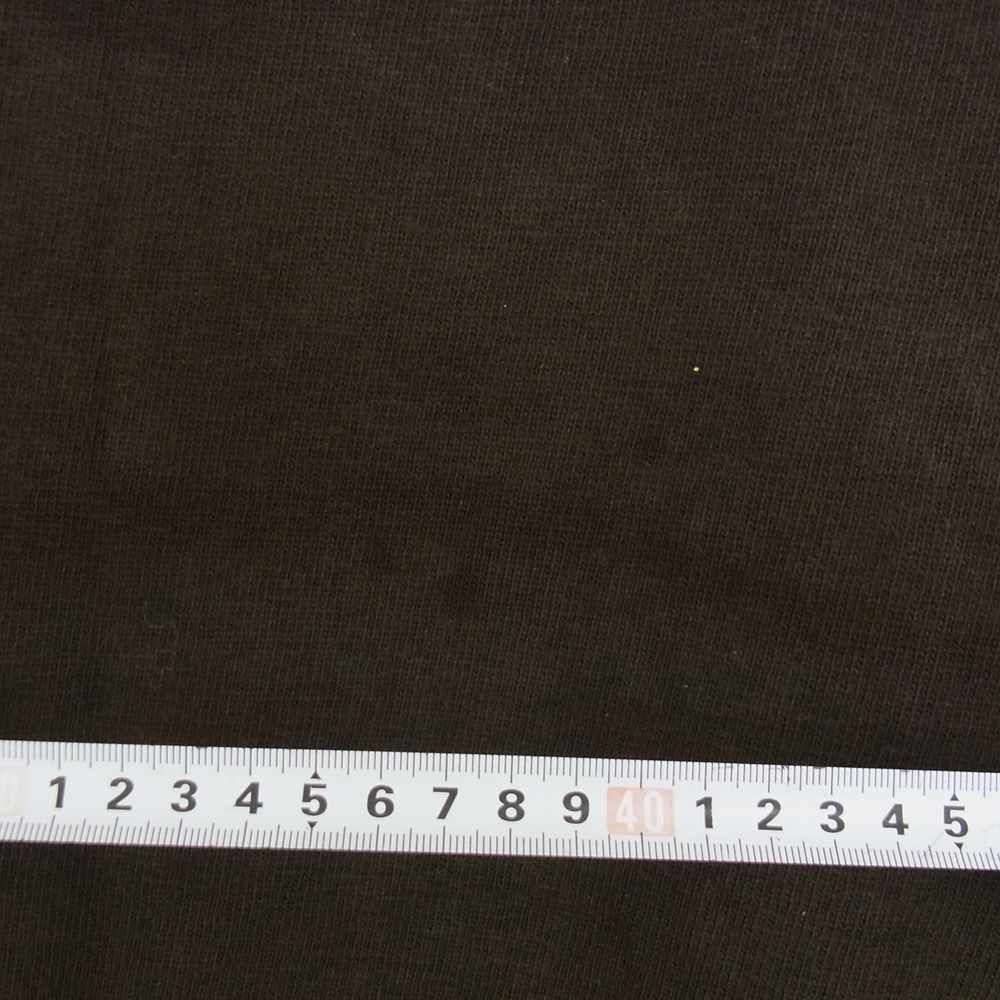 ORGUEIL オルゲイユ OR-9061 TSURIAMI Basque T-Shirt 吊り編み バスク 半袖 ヘビー Tシャツ ブラウン系 42【中古】