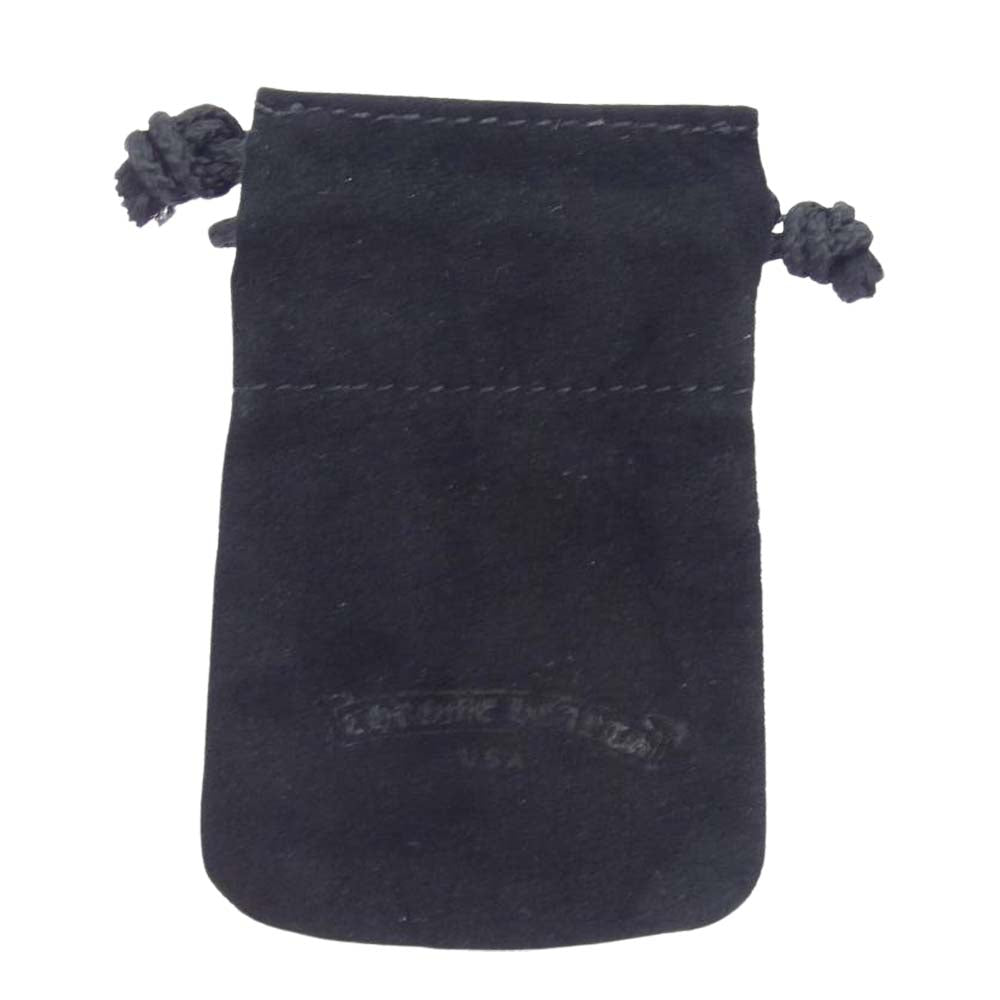 CHROME HEARTS クロムハーツ(原本無) HOOP SCROOL 1 スクロール フープ ピアス シルバー系【中古】