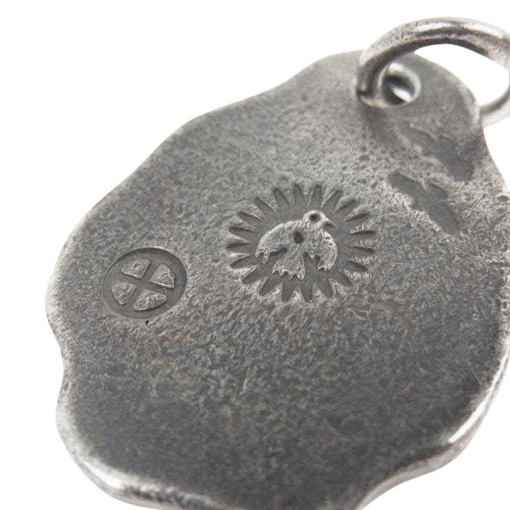 WINGROCK ウィングロック 1999刻印 全銀 タタキ ペンダントトップ シルバー系【中古】