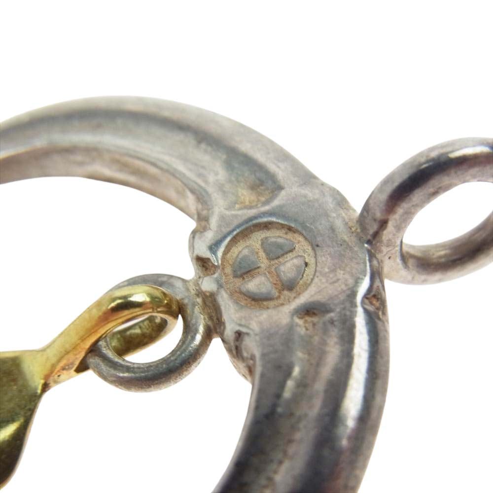 WINGROCK ウィングロック K18 全金小フェザー 金メタル付き ナジョーネ ナジャ ペンダントトップ シルバー系 ゴールド系【中古】