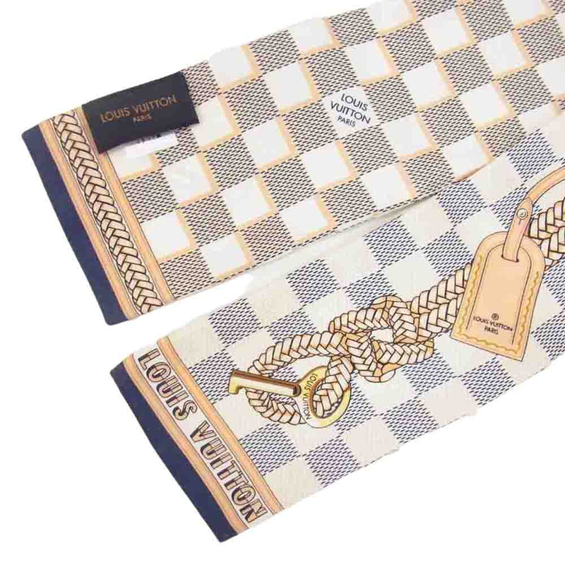 Louis Vuitton ルイヴィトン　バンドー　モノグラム　スカーフ　美品
