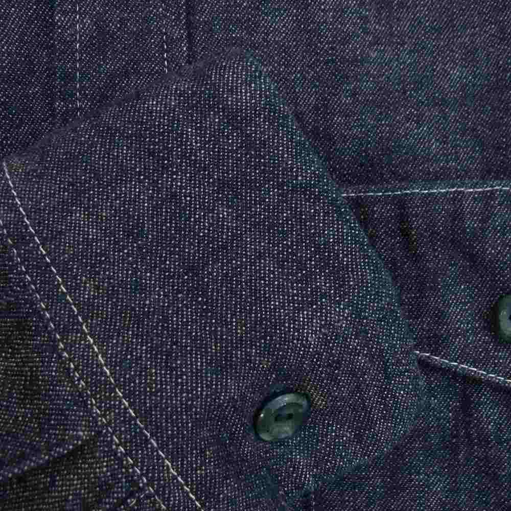 TENDERLOIN テンダーロイン T-DENIM SHT BD デニム シャツ ボタンダウン インディゴブルー系 XS【美品】【中古】