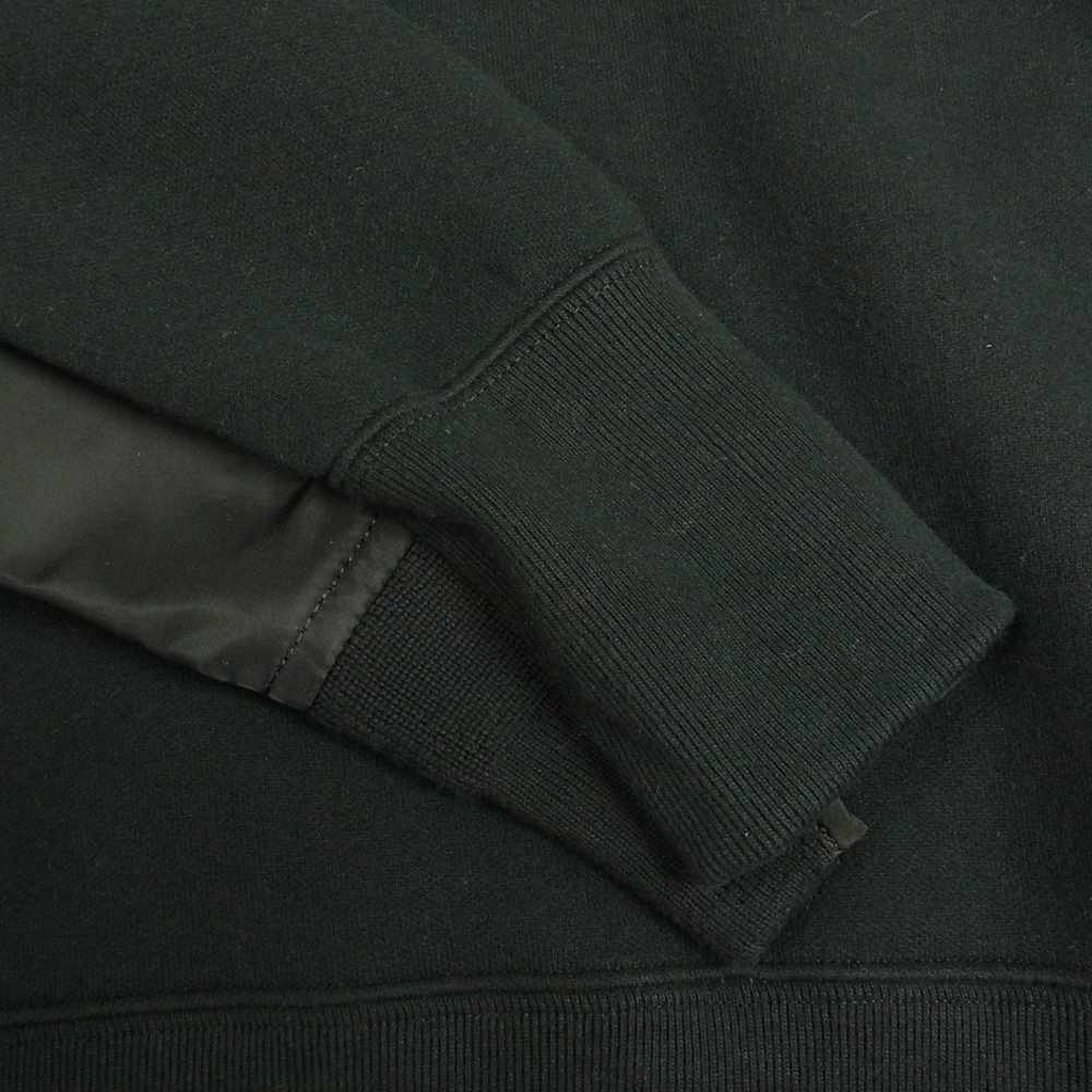 Sacai サカイ SCM-044 MA-1 Hoodie Sponge Sweat 再構築 ドッキング スポンジスウェット フーディ パーカー ダークネイビー系 1【中古】
