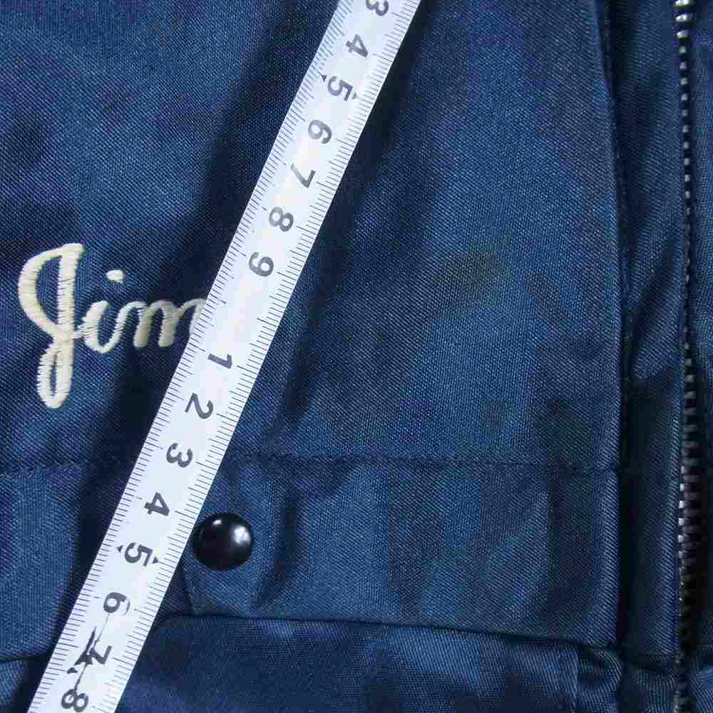 Golden Fleece USA製 白タグ ヴィンテージ TALON ジップ タイタンクロス ジャケット ネイビー系 40【中古】