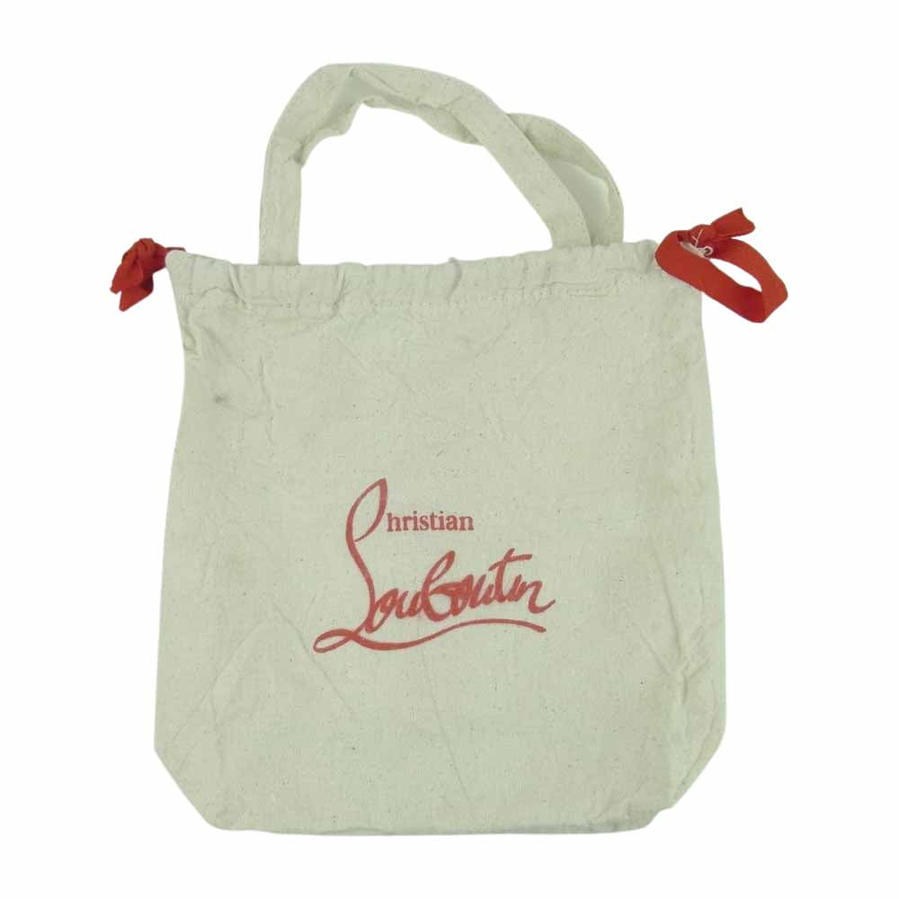 Christian Louboutin クリスチャンルブタン バック キルティング ブーティ イタリア製 ブラック系 37【中古】