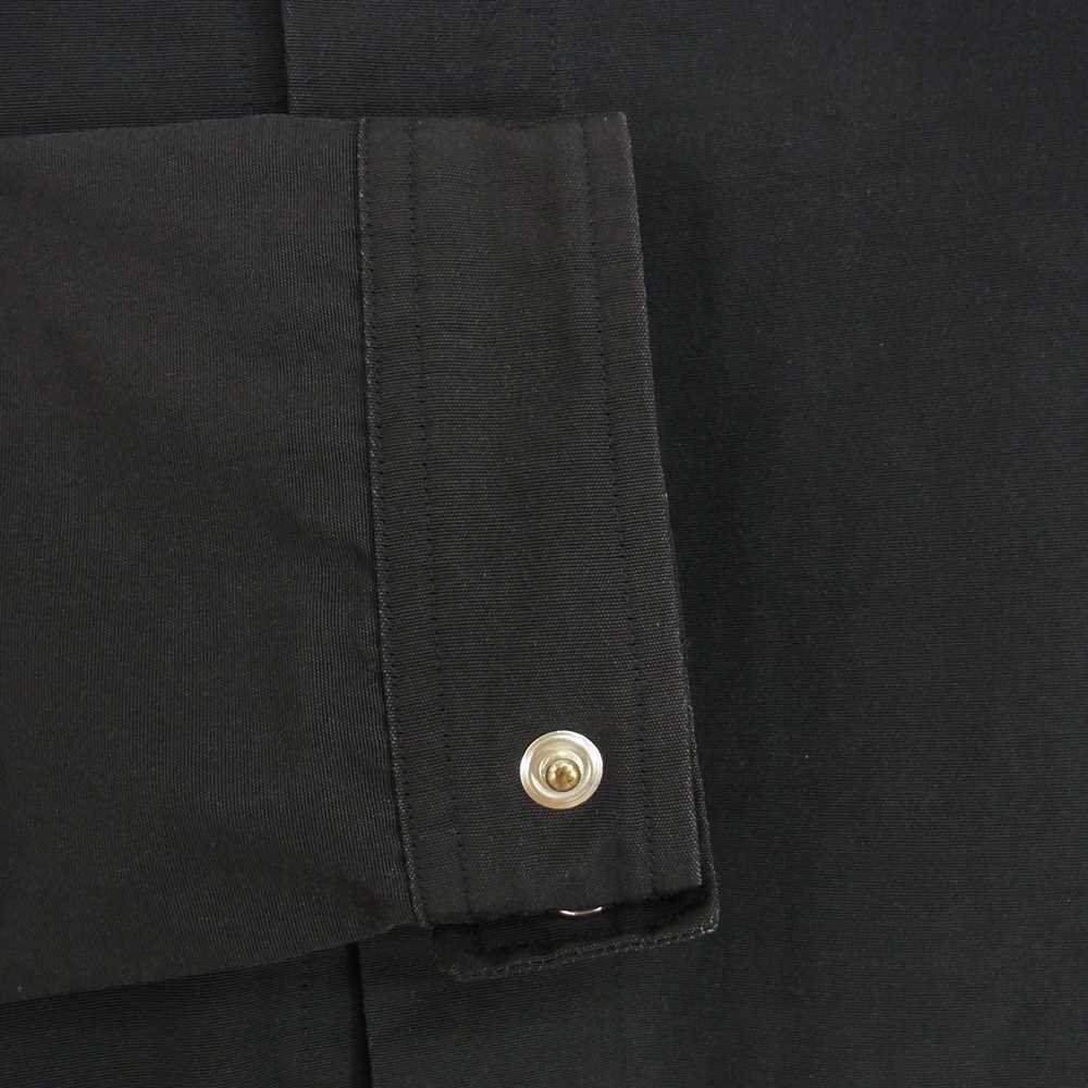 YAECA ヤエカ 13453 ERGONOMIC 60/40 CLOTH HOOD SHIRTS クロス フード シャツ 64クロス パーカー ダークネイビー系 S【中古】