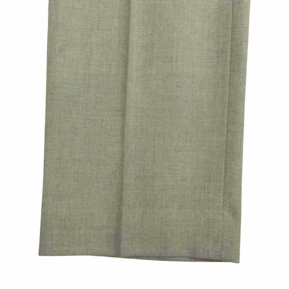 theory セオリー LUXE リュクス 03-6306421 SAXONY SOFT サクソニー ソフト センタープレス ウール スラックス パンツ グレー系 44【中古】