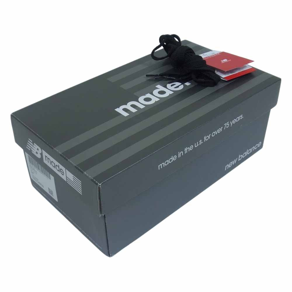 NEW BALANCE ニューバランス M1300AT バイカージャケット USA製 スニーカー ブラック系 26.5cm【中古】