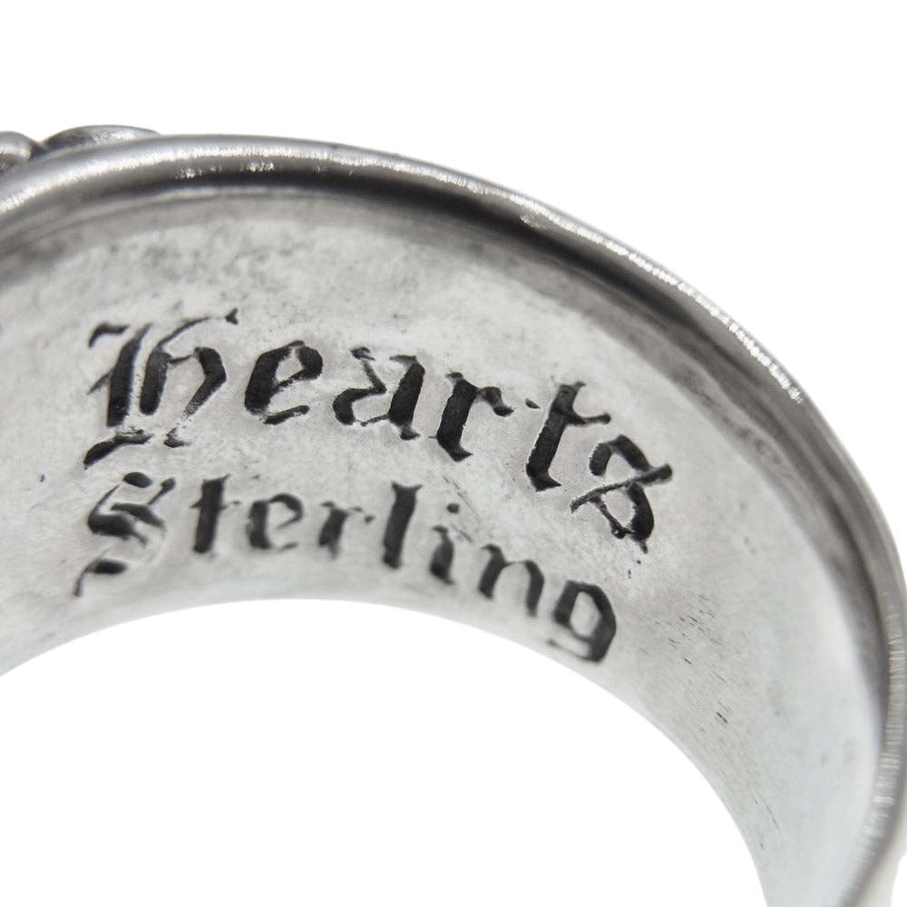 CHROME HEARTS クロムハーツ(原本無) FLRL CRS フローラル クロス リング シルバー系 18号【中古】