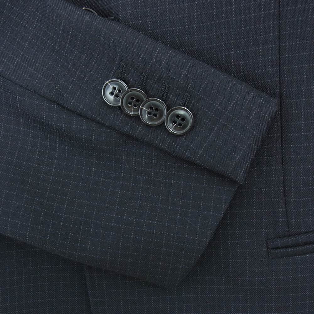 Emporio Armani エンポリオ・アルマーニ スーツ セットアップ チェック ブラック系【中古】