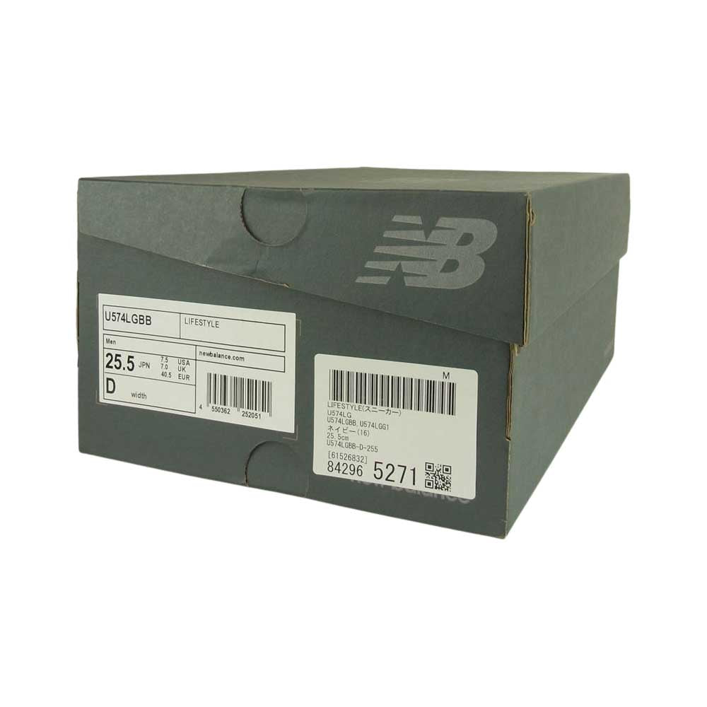 NEW BALANCE ニューバランス U547LGBB 574 LEGACY LIFESTYLE レガシー ライフスタイル ネイビー スニーカー ネイビー系 25.5㎝【新古品】【未使用】【中古】