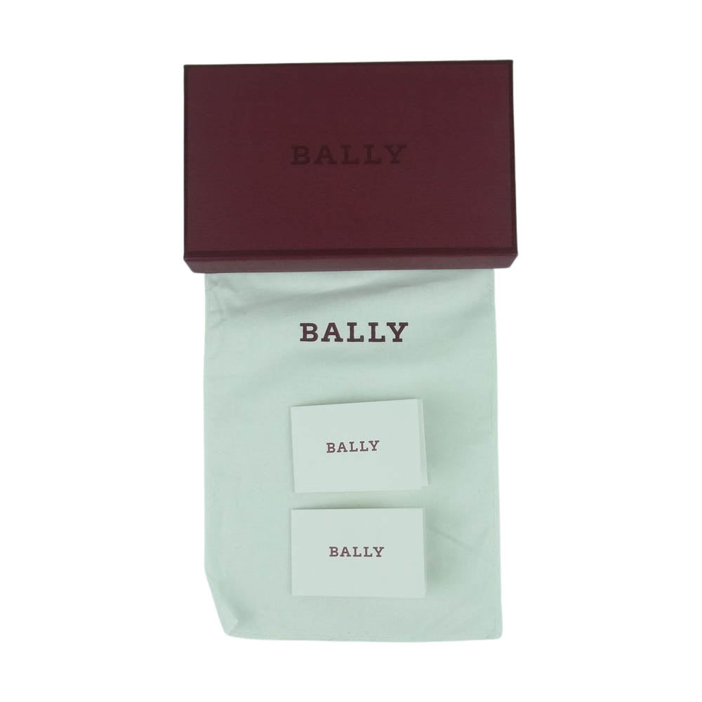 BALLY バリー TALIRO タリロ 二つ折り 長財布 ダークブラウン系【美品】【中古】