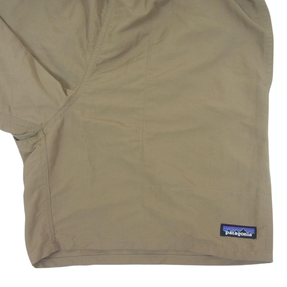 patagonia パタゴニア 20SS 58034 20年製 Baggies Long バギーズ ロング ショート パンツ カーキ系 M【中古】