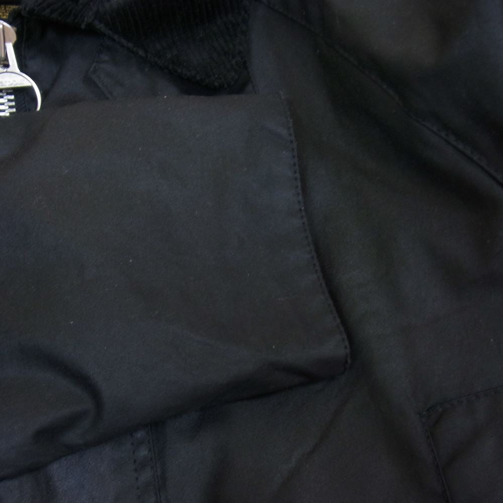 Barbour バブアー 1602133 英国製 国内正規品 SL BEAUFORT スリムフィット ビューフォート ジャケット ブラック系 40【美品】【中古】