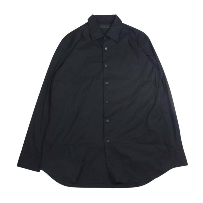【レア】ディオールオム 光沢 ブラック シャツ 長袖 39