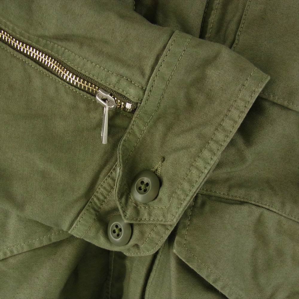 nonnative ノンネイティブ 22SS NN-J4117 TROOPER JKT CT BACK SATIN WITH GORE-TEX INFINIUM カーキ系 3【美品】【中古】
