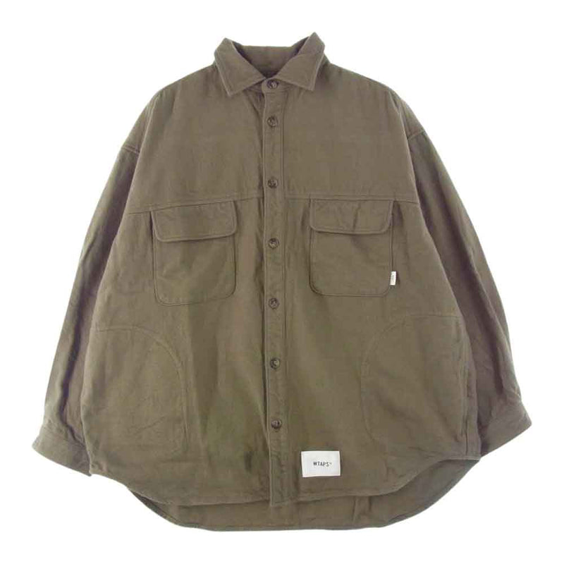 WTAPS ダブルタップス 22SS 221WVDT-SHM05 WCPO 01 LS COTTON. FLANNEL ...