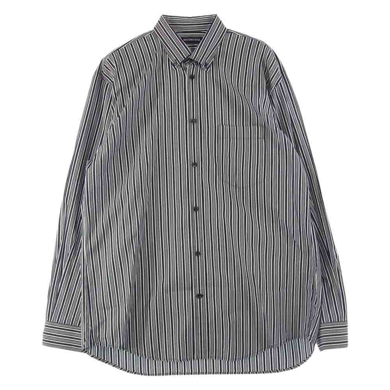 BALENCIAGA バレンシアガ 18SS 556878 TDM12 国内正規品 Poplin shirt