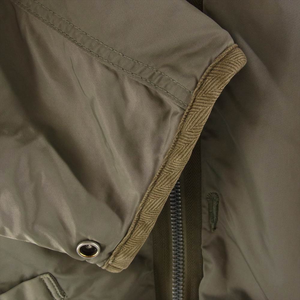 VISVIM ビズビム 0121105013020 21SS IRIS JKT アイリス ライナー リバーシブル アーミーナイロンツイル ジャケット オリーブ系 3【美品】【中古】