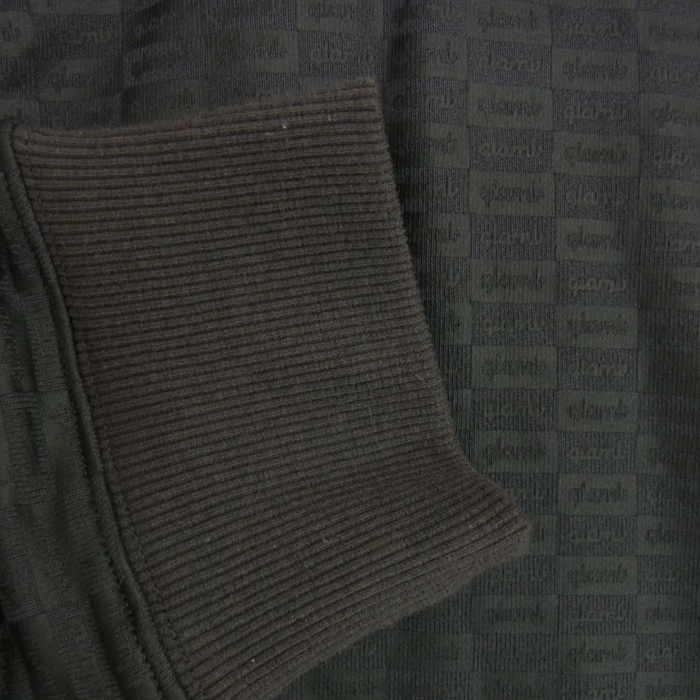 グラム GB0121/CS21 Box logo pattern hoodie ボックスロゴ パターン フルジップ フーディ パーカー グレー系 L【中古】