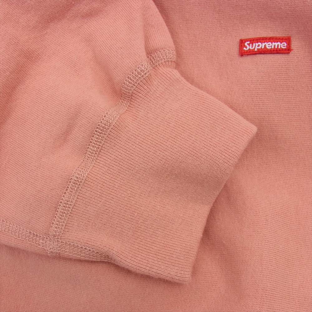 Supreme シュプリーム 21SS Small Box Hooded Sweatshirt スモール ボックスロゴ フーデッド パーカー オレンジ系 M【中古】