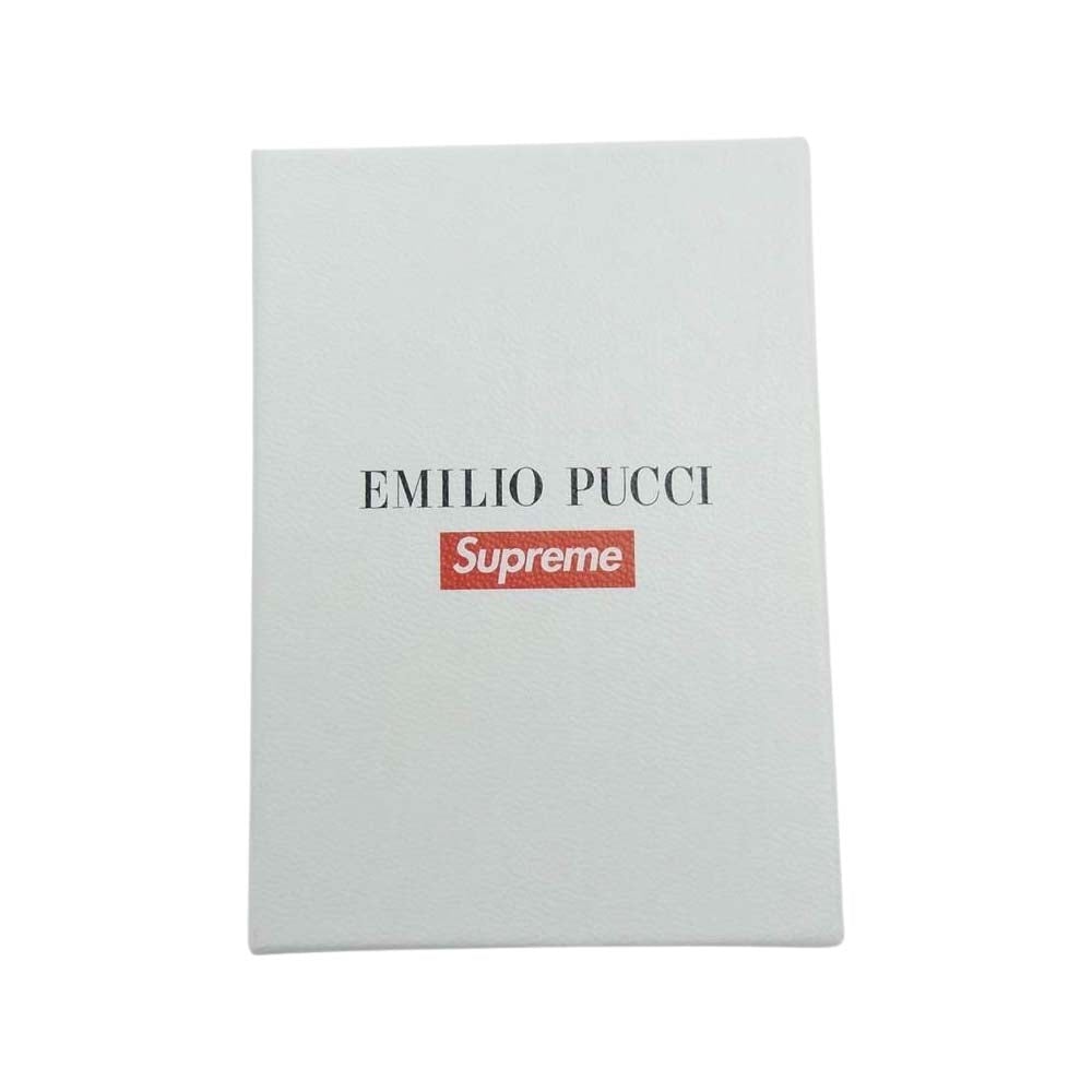 Supreme シュプリーム EMILIO PUCCI ZIPPO ジッポ ライター ブルー系 マルチカラー系【新古品】【未使用】【中古】