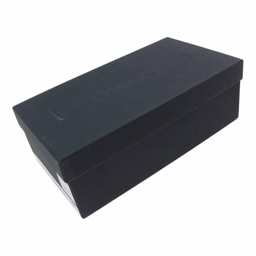 theory セオリー 01-8360302-290-365 スエード ポインテッドトゥ パンプス ピンヒール ワインレッド系 36 1/2【中古】