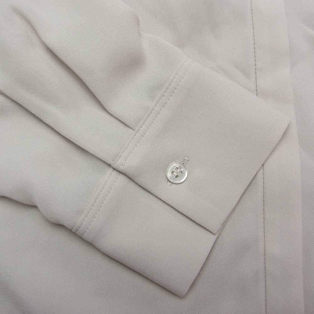 theory セオリー LUXE リュクス 03-1108238 MOMMA ウォッシャブル ボウタイ ブラウス 長袖 シャツ アイボリー系 38【中古】