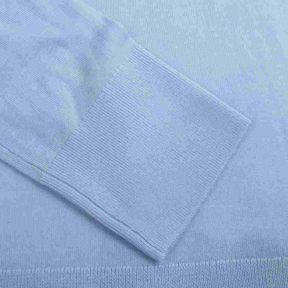 theory セオリー LUXE リュクス タグ付き 03-0301725 Vネック ニット セーター ブルー系 38【美品】【中古】