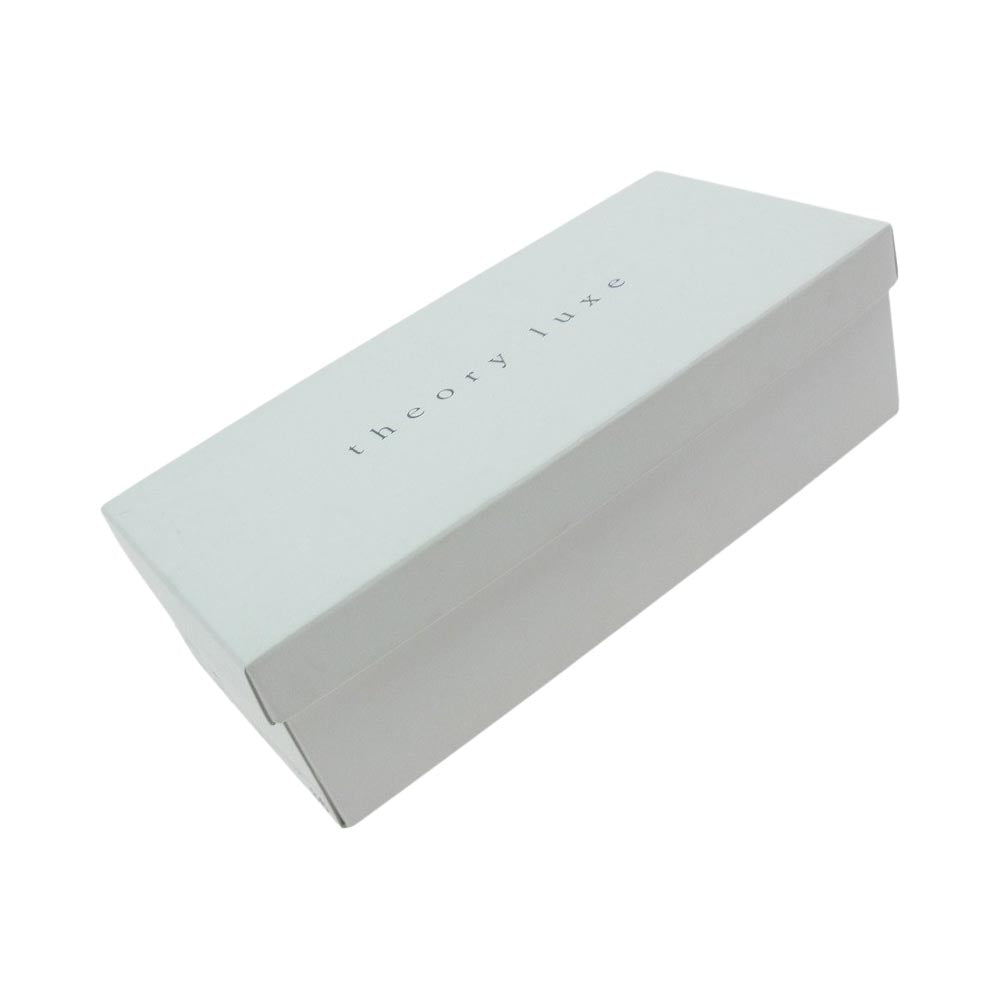 theory セオリー LUXE リュクス 03-9160870 フラット パンプス ネイビー系 36【中古】