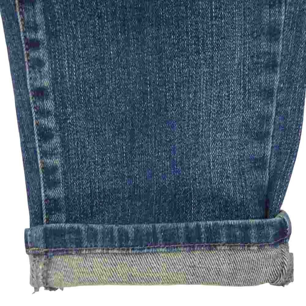 junhashimoto ジュンハシモト 1082110002 D02 CARROT FIT DENIM スーパー スキニー デニム パンツ インディゴブルー系 3【中古】